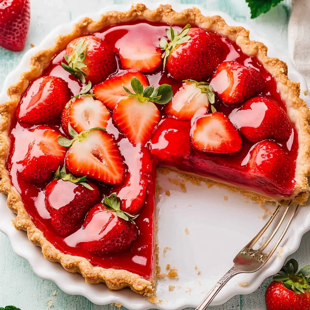 Strawberry Pie with Jello
