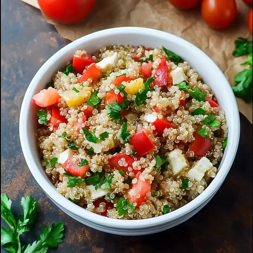 Tomato Quinoa Salad