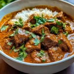 Coconut-Braised Beef Curry with Jasmine Rice