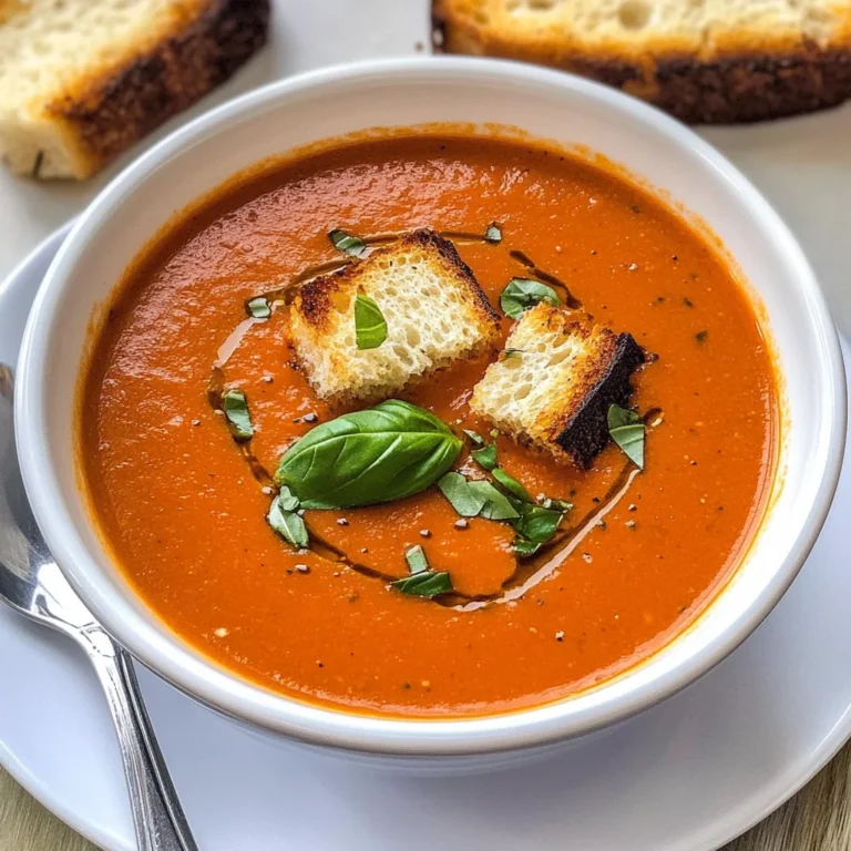 Copycat Panera Tomato Soup Recipe
