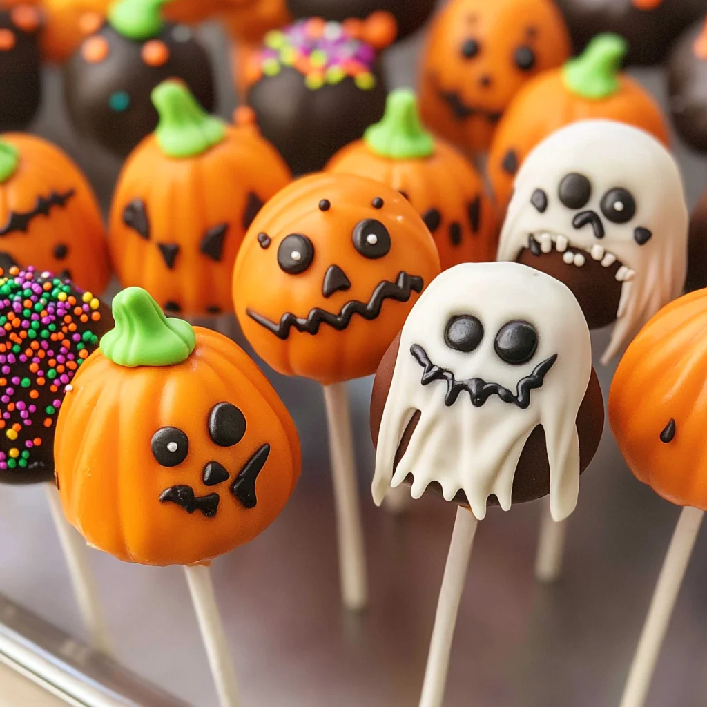 Halloween Cake Pops
