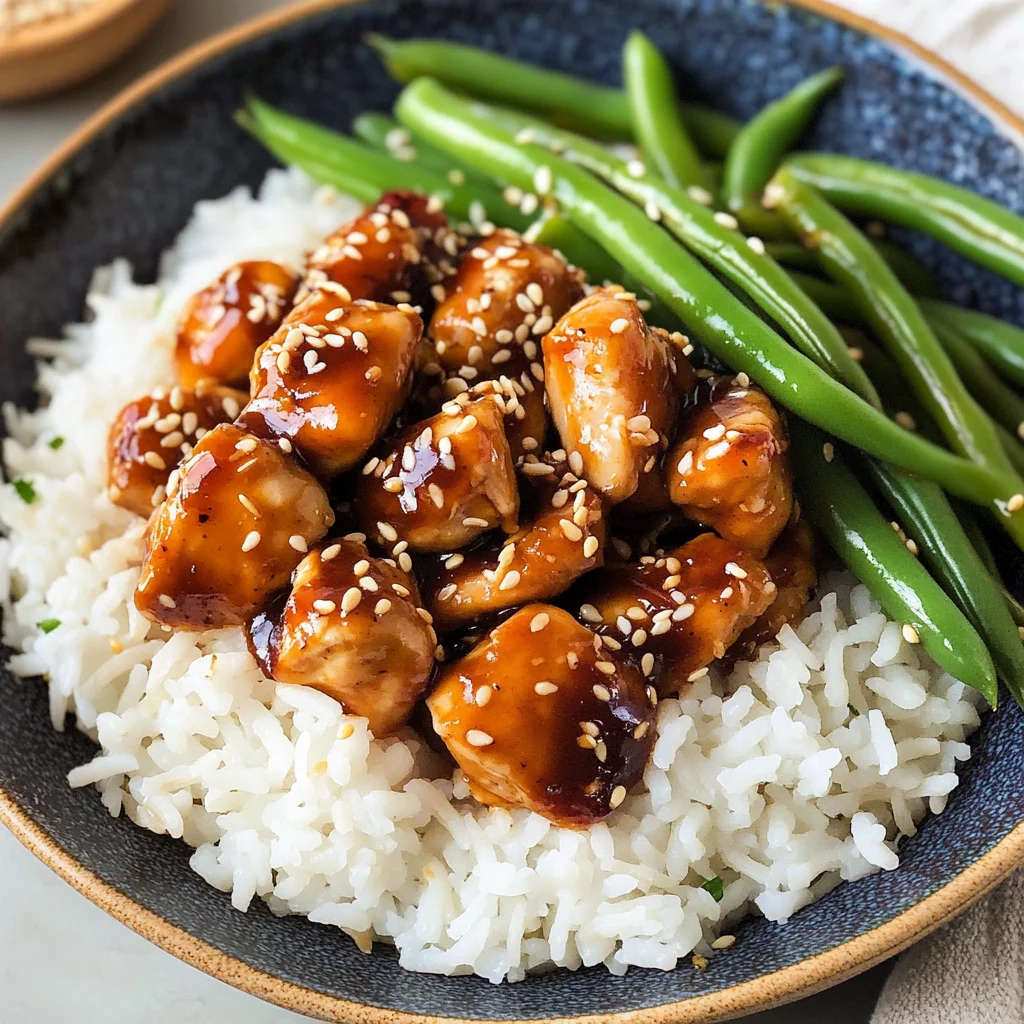 Healthy Sesame Chicken