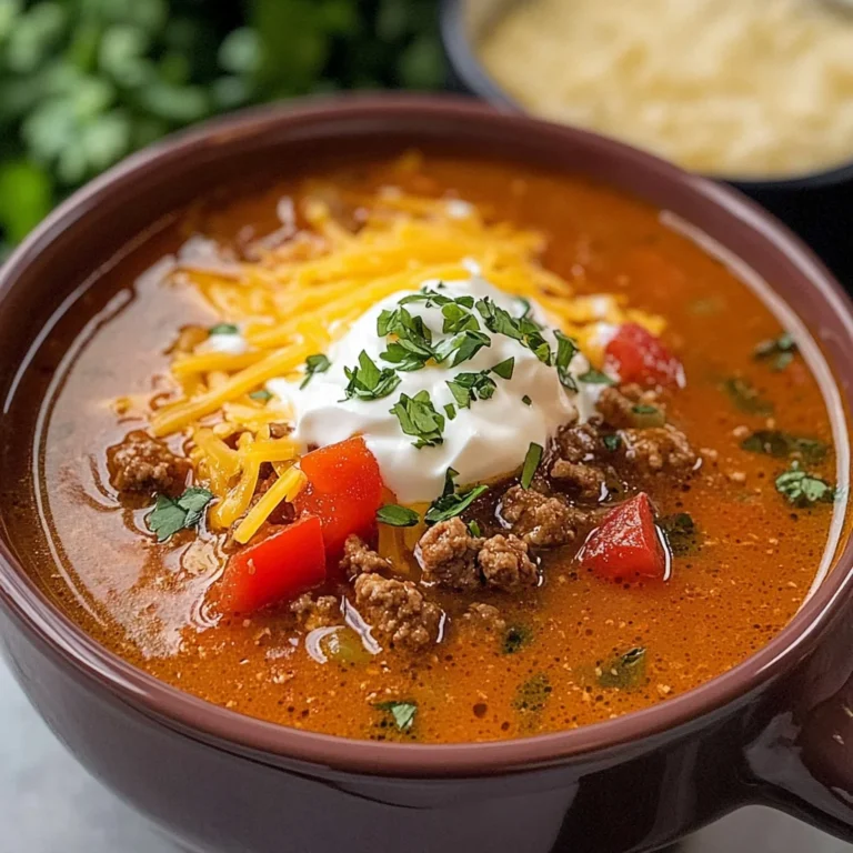 Keto Taco Soup