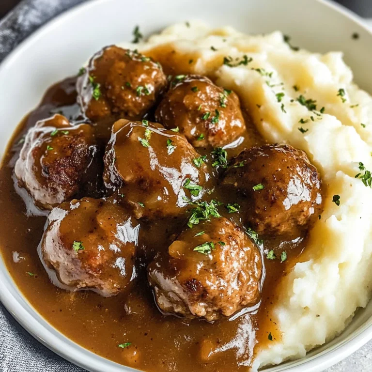 Meatballs and Gravy
