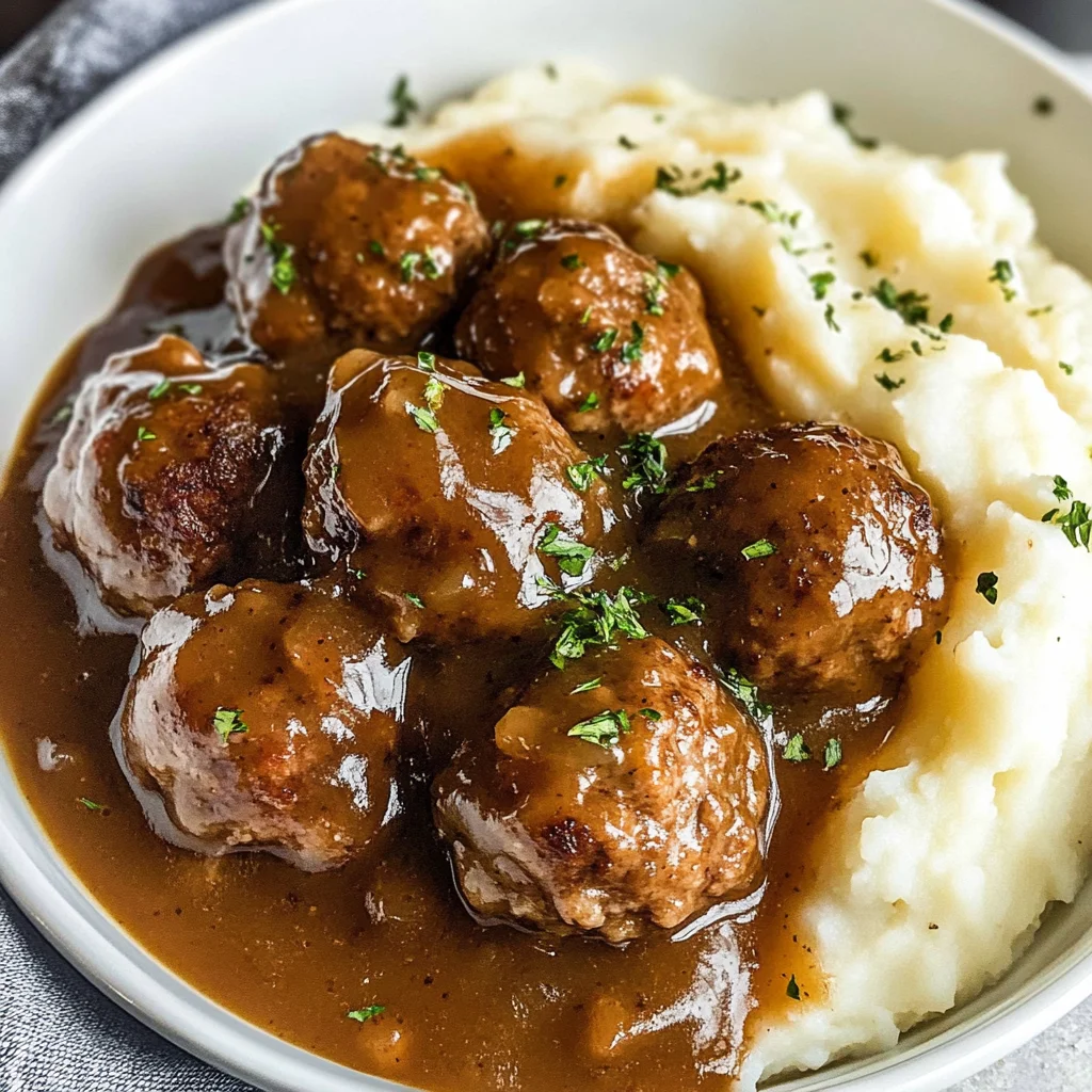 Meatballs and Gravy