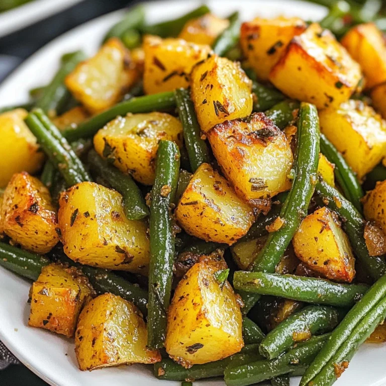 Potatoes and Green Beans