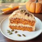 Pumpkin Spice Cake with Brown Sugar Cream Cheese Frosting