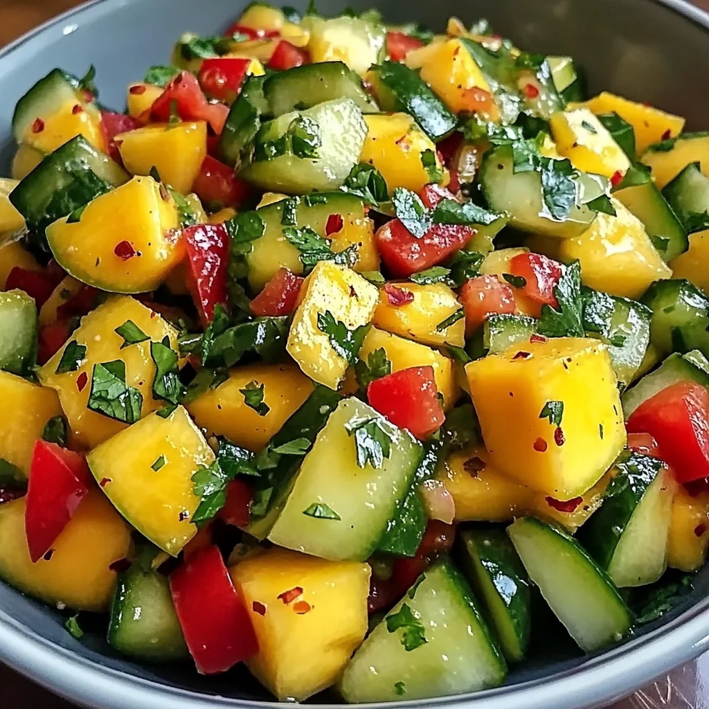 Thai Mango Cucumber Salad: Discover the Perfect Recipe!