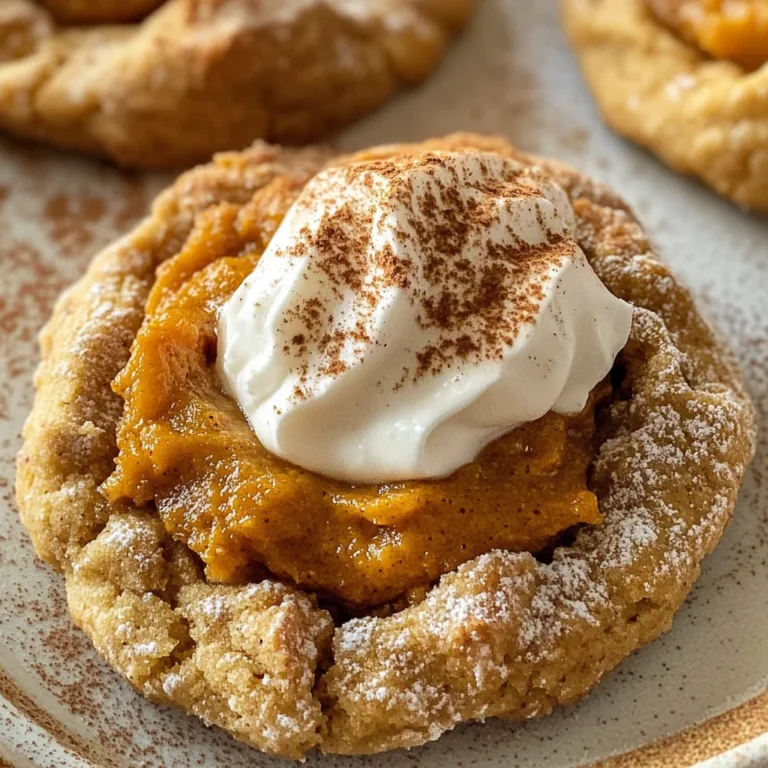 Vegan Pumpkin Pie Cookies