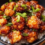 Air-Fried Korean Chili Cauliflower (Gochujang)