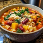 Authentic Minestrone Soup