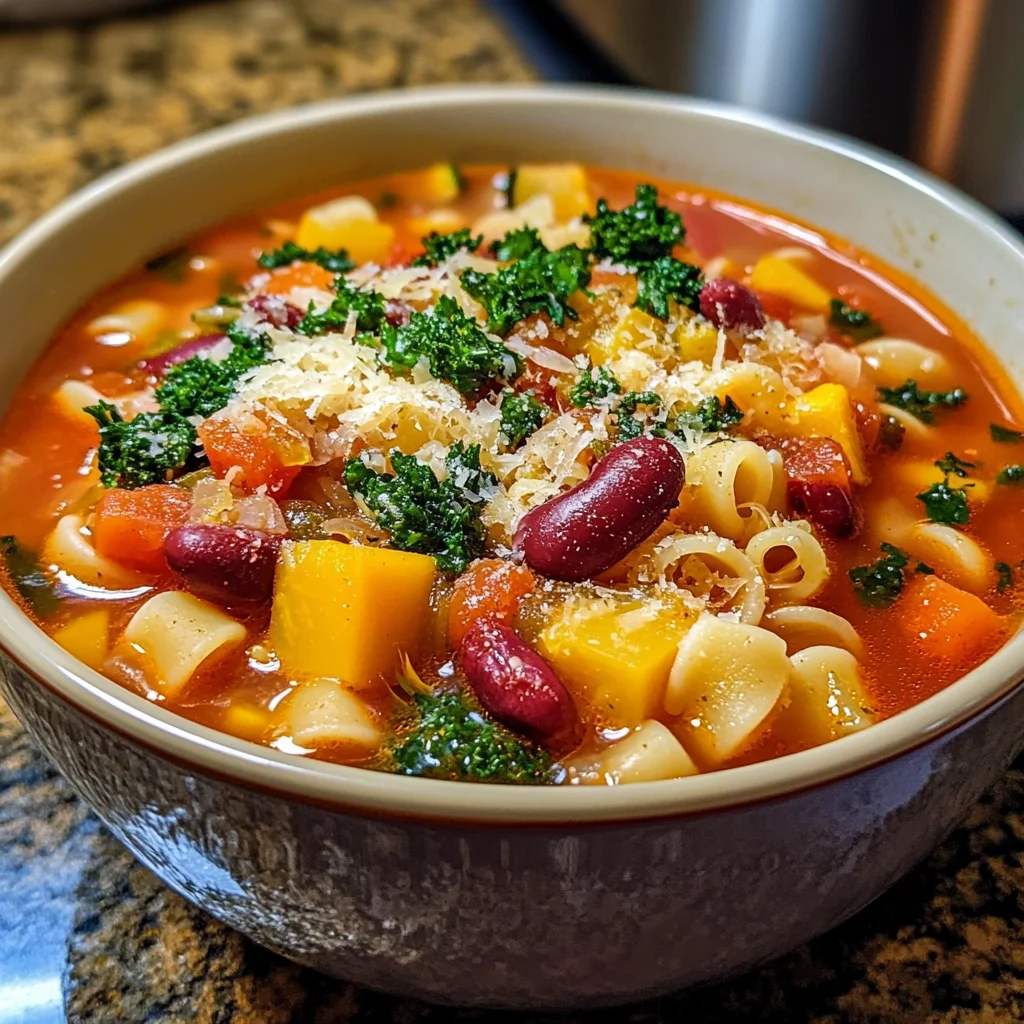 Authentic Minestrone Soup