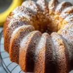 Banana Bread Bundt Cake