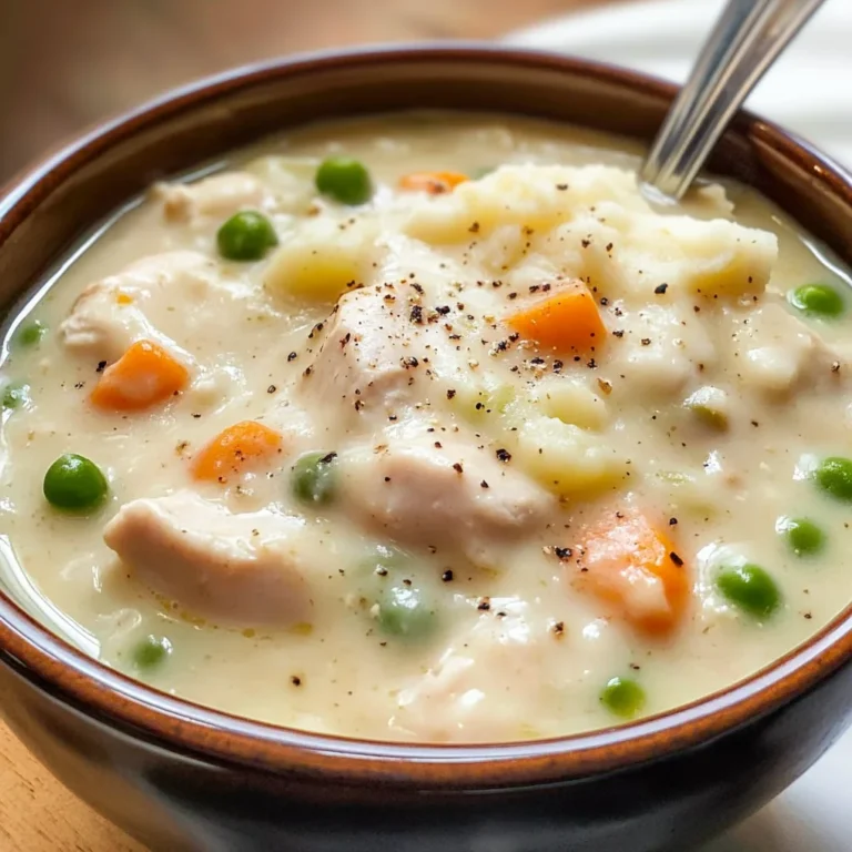 Chicken Pot Pie Soup