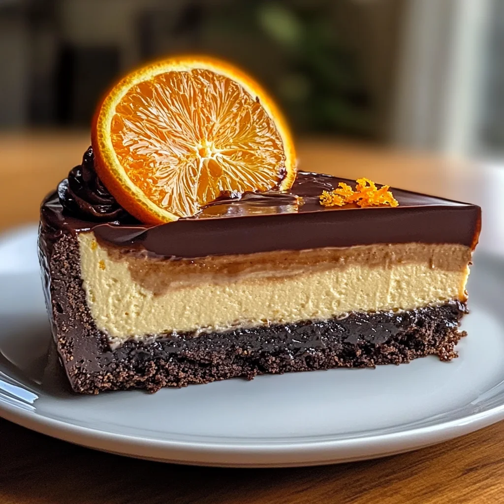 Chocolate Orange Cheesecake