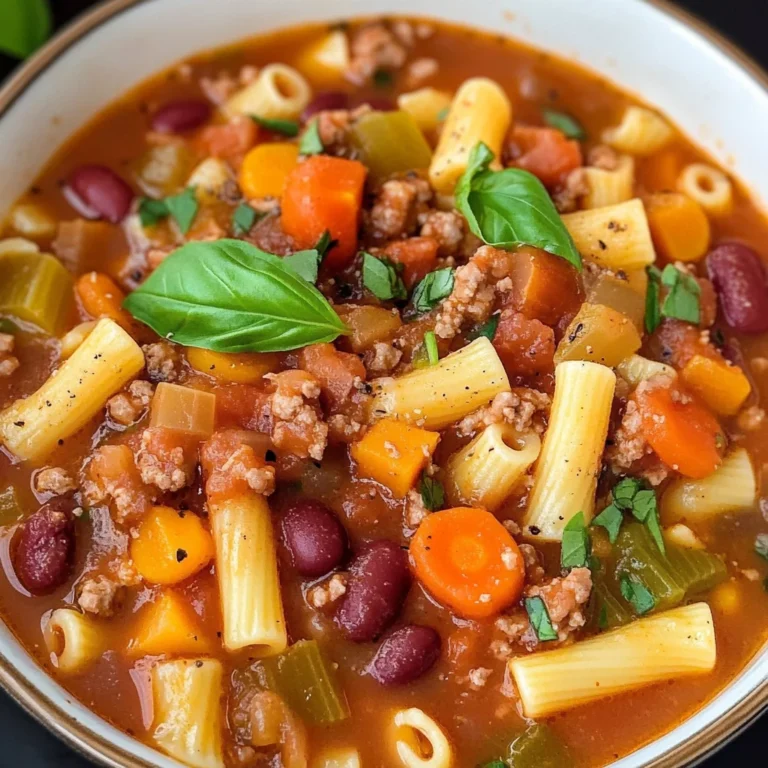 Copycat Pasta e Fagioli Soup Dutch Oven Recipe
