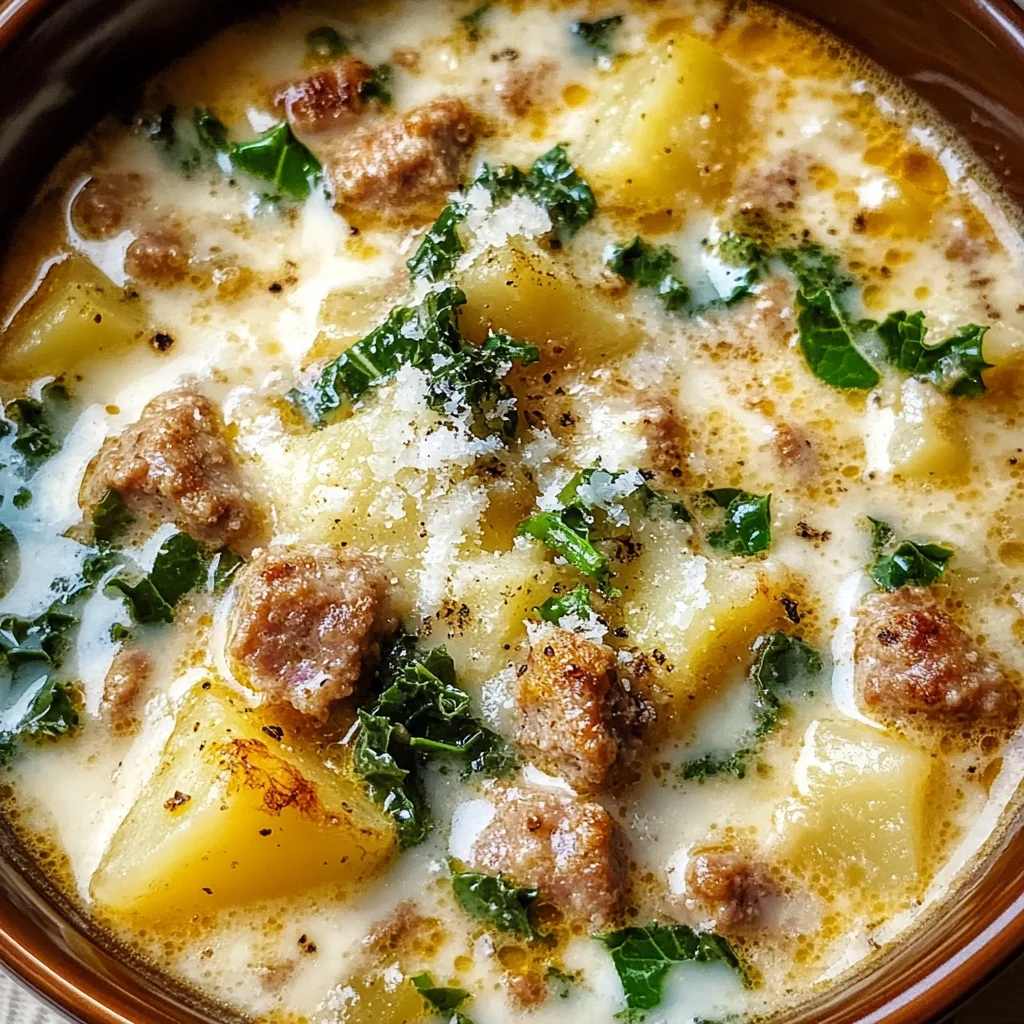 Cozy Italian Sausage and Potato Soup – Easy & Hearty! Recipe