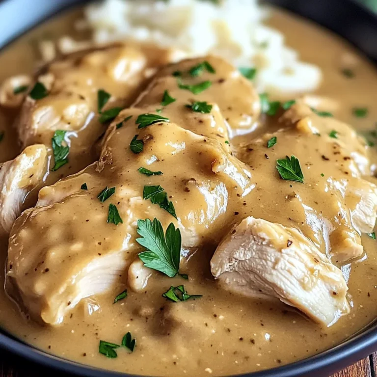 Crockpot Chicken and Gravy