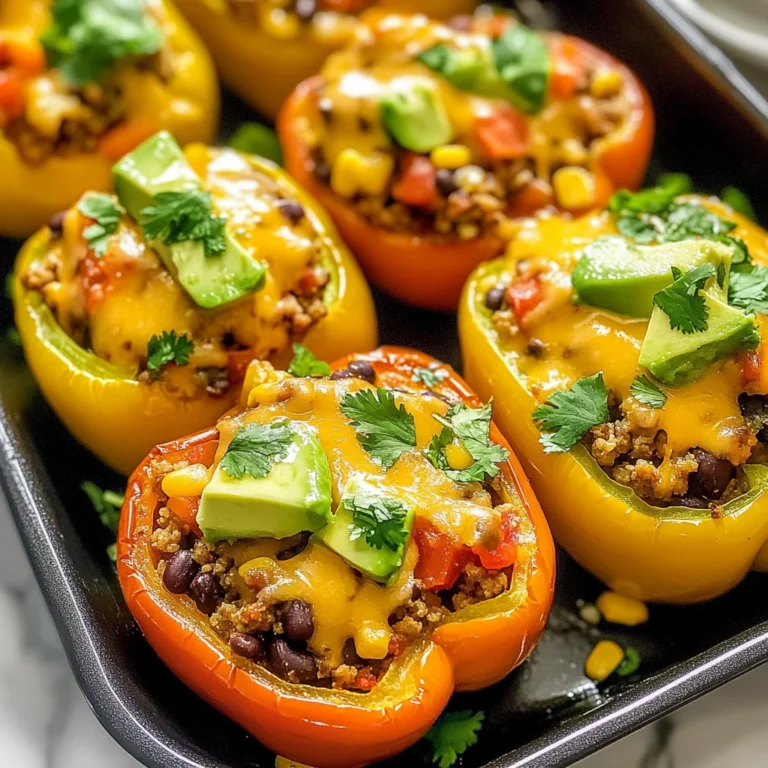 Easy Taco Stuffed Peppers