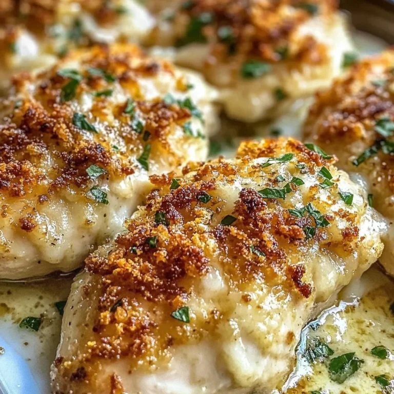 Garlic Parmesan Chicken Bake