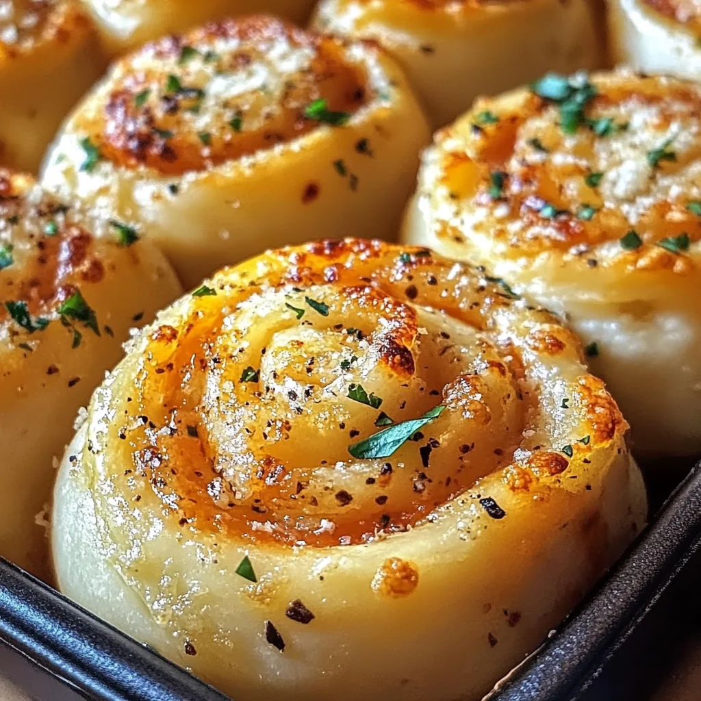 Garlic Parmesan New York Pizza Rolls