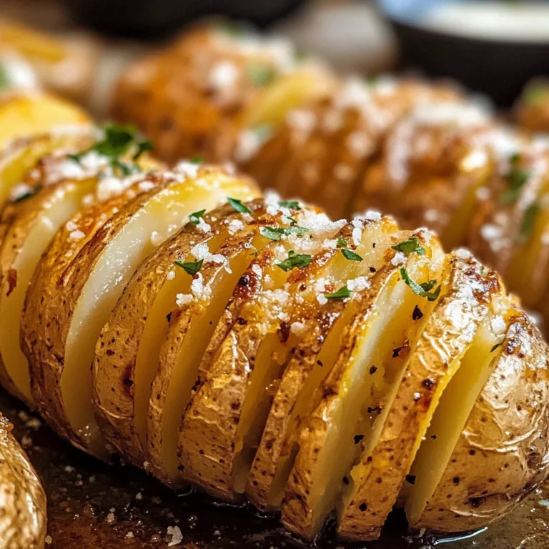 Hasselback Potatoes
