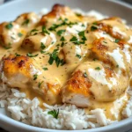 How to Make Creamy Smothered Chicken and Rice – Easy Dinner Idea