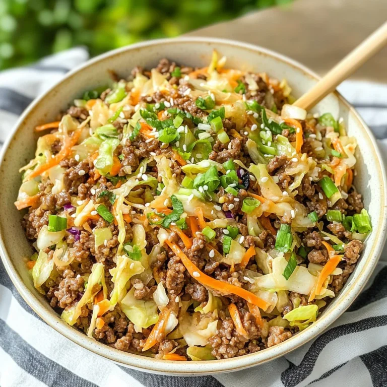 Inside Out Egg Roll in a Bowl