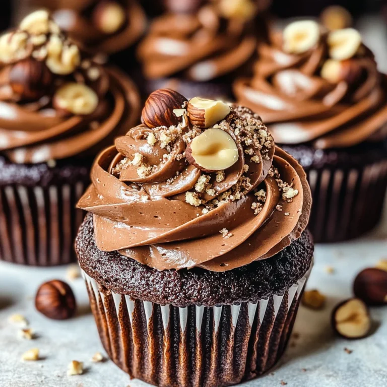 Nutella Cupcakes