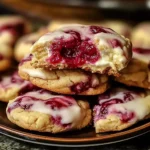 Raspberry Cheesecake Cookies