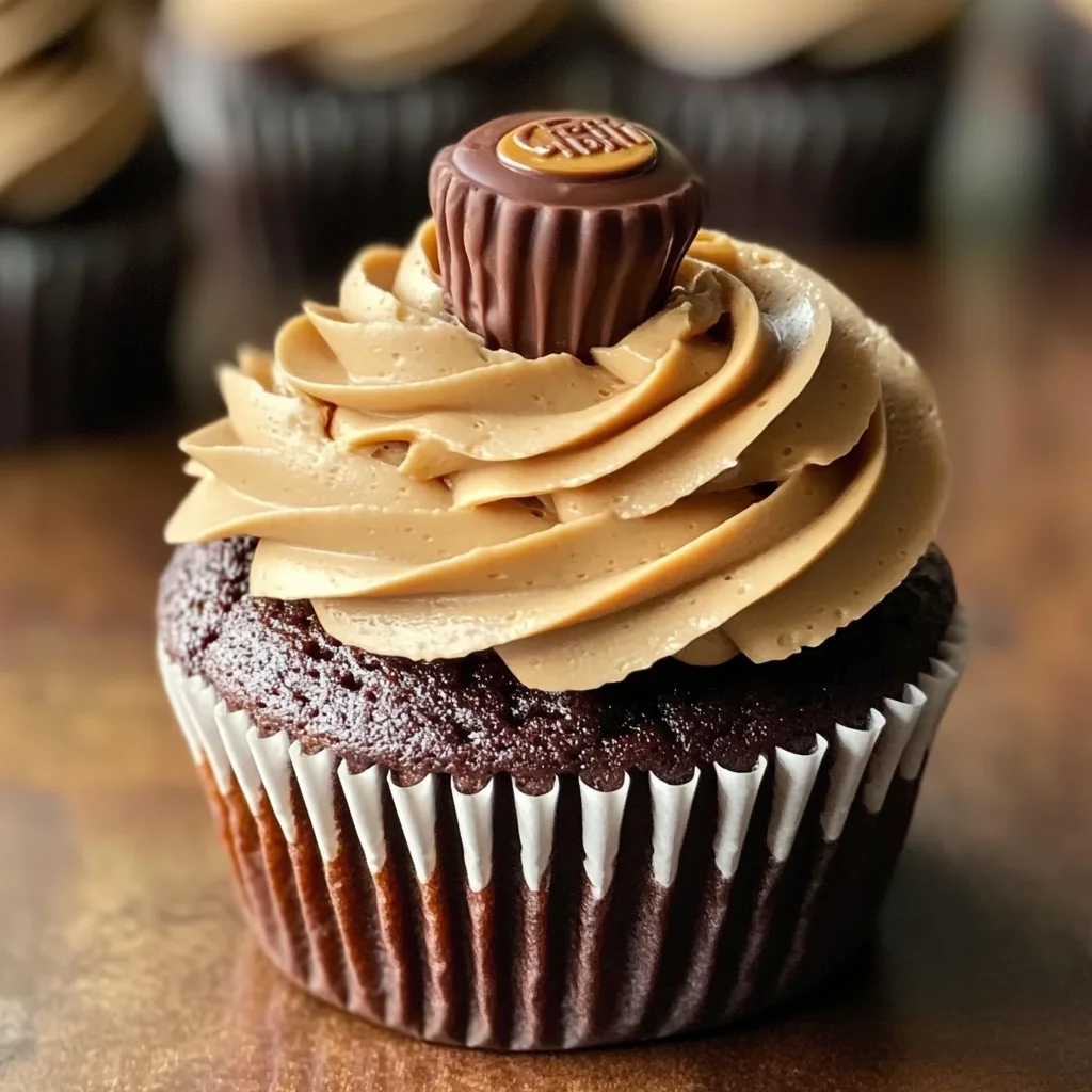 Reese's peanut butter cup cupcakes Recipes