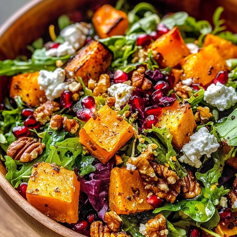 Roasted Butternut Squash Salad