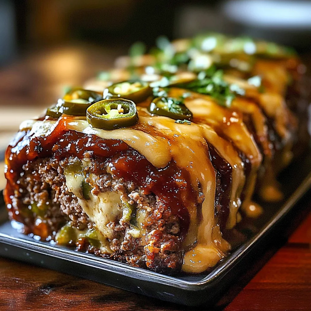 Smoky Jalapeño Popper Meatloaf: A Flavorful Twist on a Classic Dish
