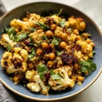 Spicy Roasted Cauliflower Salad