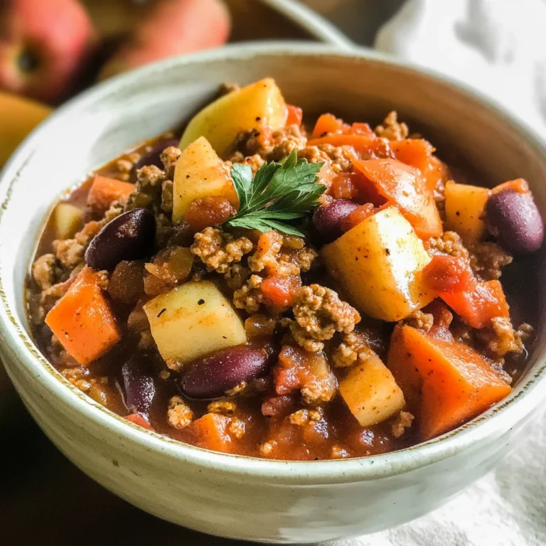 Turkey Apple Chili