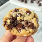 Ultra Thick and Chewy Chocolate Chip Cookies