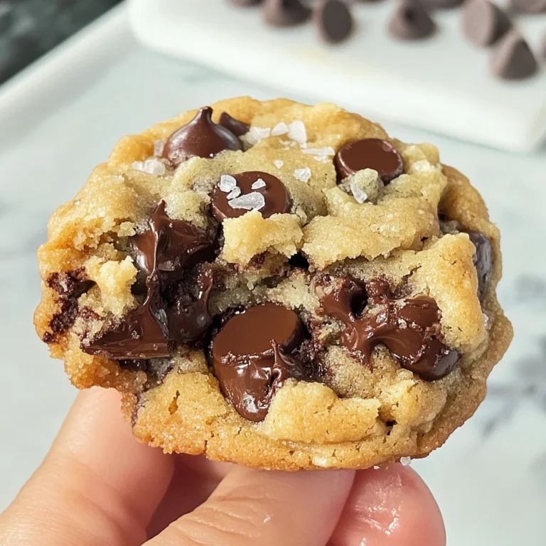 Ultra Thick and Chewy Chocolate Chip Cookies