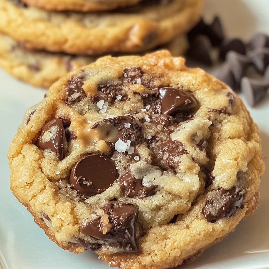 Ultra Thick and Chewy Chocolate Chip Cookies