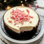 Best Christmas Peppermint Cheesecake