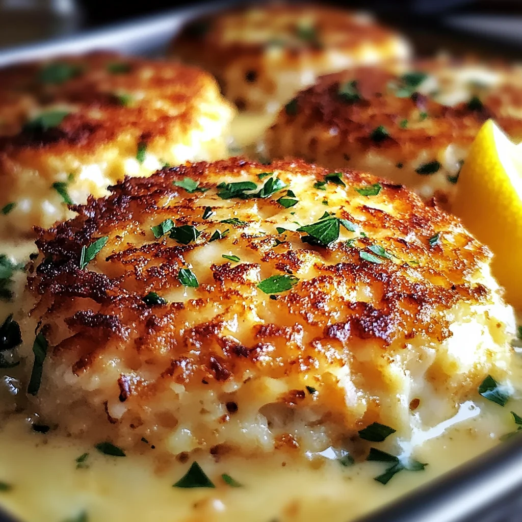 Cheddar Bay Crab Cakes