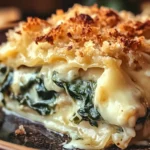 Cheesy Italian Spinach Bake