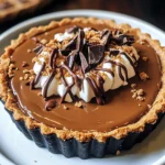 Chocolate Biscoff Tart
