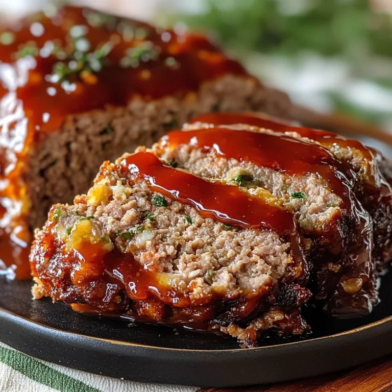 Classic Meatloaf with Tangy Glaze Recipe