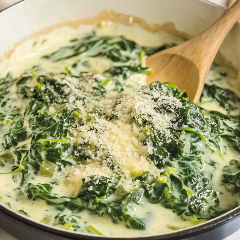 Creamed Spinach Recipe