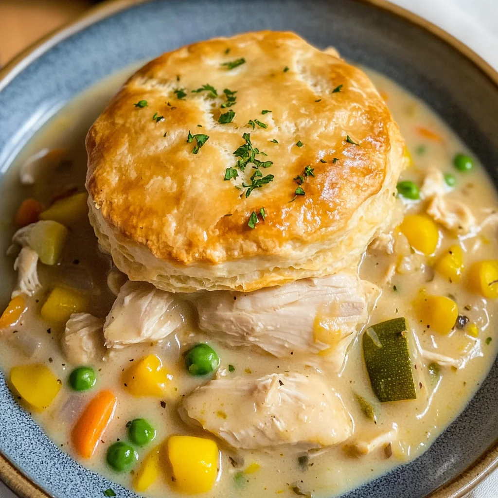 Crock Pot Chicken Pot Pie