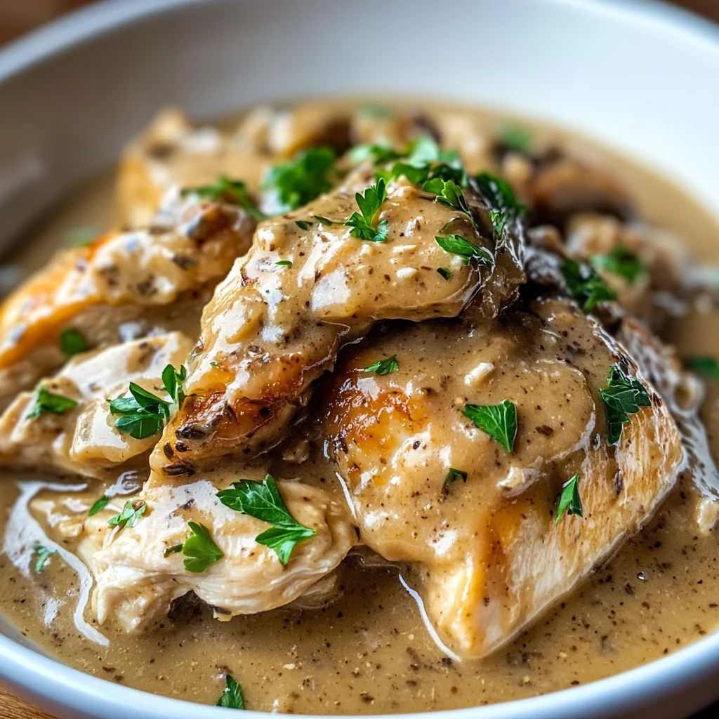 Crockpot Chicken And Gravy