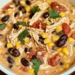 Easy Crock Pot Cream Cheese Chicken Chili