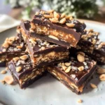 Easy Date Snickers Bars (Healthy Dessert Recipe)
