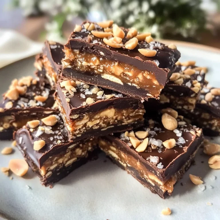 Easy Date Snickers Bars (Healthy Dessert Recipe)