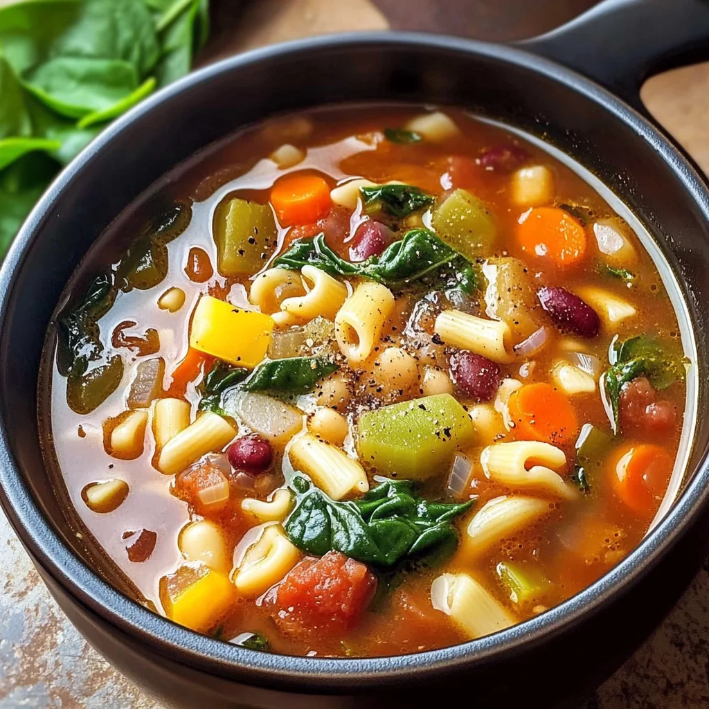 Easy Recipes: Hearty Minestrone Soup